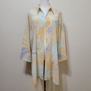 Le Riche | Open Floral Blouse